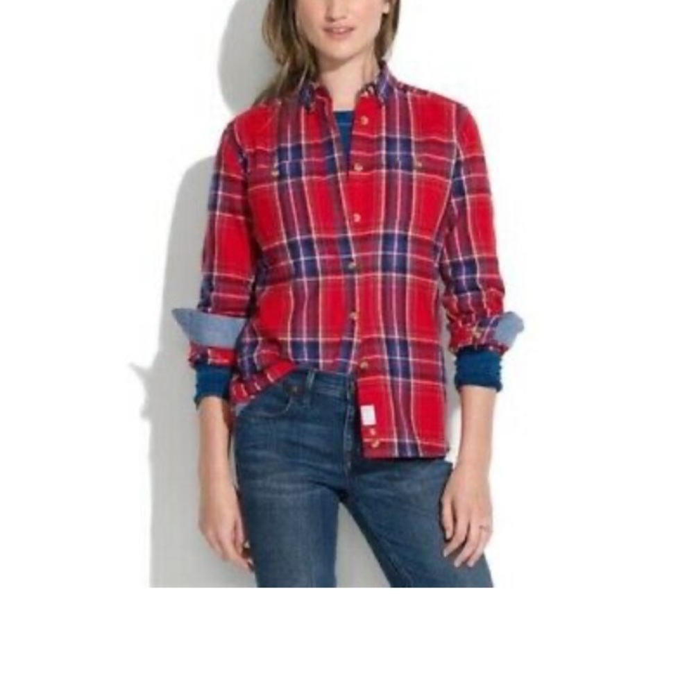 Penfield for Madewell Flannel Shirt, size small